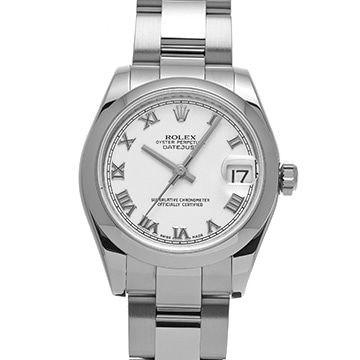 ロレックス デイトジャスト 178240 ホワイト ユニセックス 時計 【中古】【wristwatch】