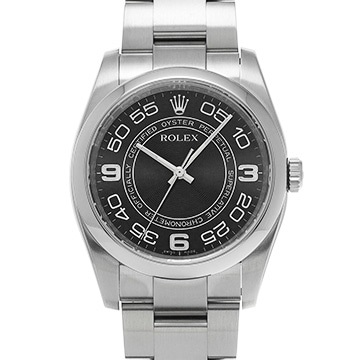 ロレックス オイスターパーペチュアル 36 116000 ブラック メンズ 時計 【中古】【wristwatch】
