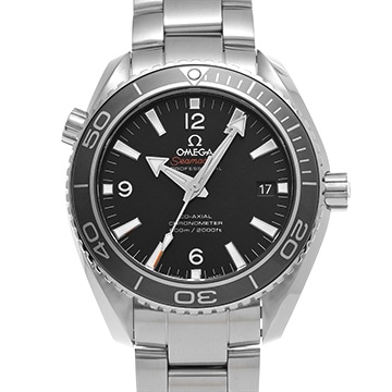 オメガ シーマスター プラネットオーシャン 600 コーアクシャル 232.30.42.21.01.001 ブラック メンズ 時計 【中古】【wristwatch】
