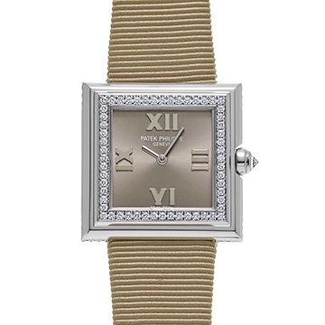 パテック フィリップ ゴンドーロ 4868G-001 グレー レディース 時計 【中古】【wristwatch】