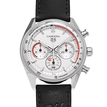 タグ ホイヤー カレラ クロノスプリント × ポルシェ キャリバーTH20-08 CBS2011.FC6529 グレー メンズ 時計 【中古】【wristwatch】