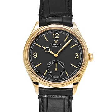 ロレックス 1908 52508 ブラック メンズ 時計 【中古】【wristwatch】