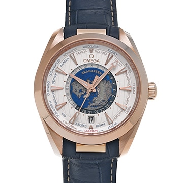 オメガ シーマスター アクアテラ 220.53.43.22.02.001 ホワイト メンズ 時計 【中古】【wristwatch】