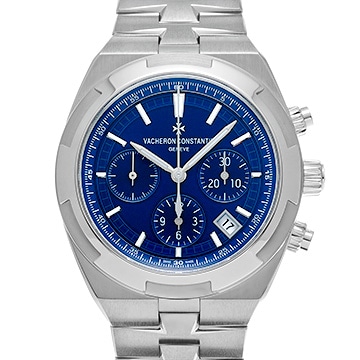 ヴァシュロン コンスタンタン オーヴァーシーズ クロノグラフ 5500V/110A-B148 ブルーラッカー メンズ 時計 【中古】【wristwatch】
