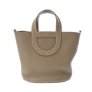 エルメス インザループ 23 エトゥープ トリヨンクレマンス/ヴォースイフト レディース バッグ 【未使用】【bag】