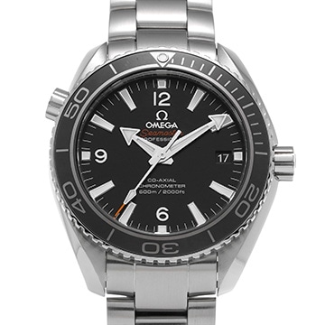 オメガ シーマスター プラネットオーシャン 600 コーアクシャル 232.30.42.21.01.001 ブラック メンズ 時計 【中古】【wristwatch】
