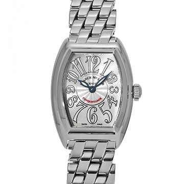 フランクミュラー コンキスタドール 8005LQZ シルバー メンズ 時計 【中古】【wristwatch】