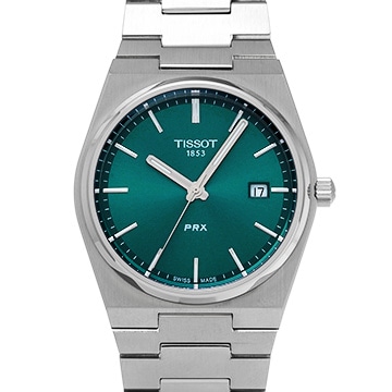 ティソ PRX T137.410.11.091.00 グリーン メンズ 時計 【中古】【wristwatch】