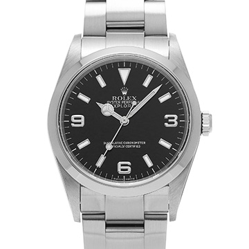 ロレックス エクスプローラー 114270 ブラック メンズ 時計 【中古】【wristwatch】