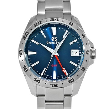 グランドセイコー スポーツコレクション クォーツ GMT SBGN005 ブルー メンズ 時計 【中古】【wristwatch】