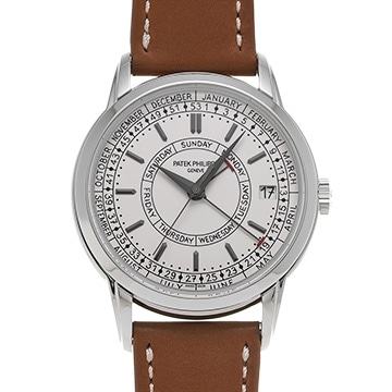 パテック フィリップ カラトラバ コンプリケーション ウィークリーカレンダー 5212A-001 シルバー メンズ 時計 【中古】【wristwatch】