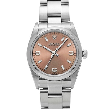 ロレックス オイスターパーペチュアル 77080 ピンク ユニセックス 時計 【中古】【wristwatch】