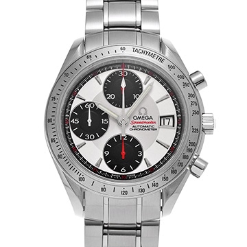 オメガ スピードマスター デイト 3211.31 ホワイト/ブラック メンズ 時計 【中古】【wristwatch】