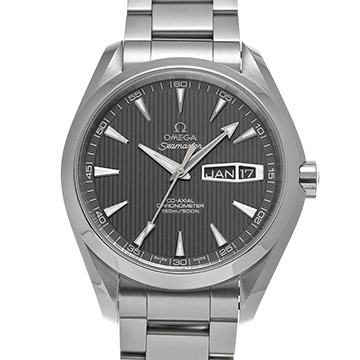 オメガ シーマスター アクアテラ コーアクシャル 231.10.43.22.06.001 グレー メンズ 時計 【中古】【wristwatch】