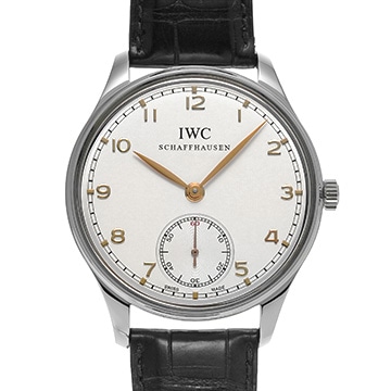 IWC ポルトギーゼ ハンドワインド IW545408 シルバー メンズ 時計 【中古】【wristwatch】