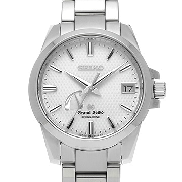 グランドセイコー ヘリテージコレクション スプリングドライブ SBGA025 シルバー メンズ 時計 【中古】【wristwatch】