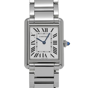 カルティエ タンク マスト LM WSTA0052 シルバー メンズ 時計 【中古】【wristwatch】