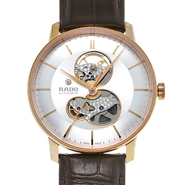 ラドー クポール オープンハート 734.3895.2 シルバー メンズ 時計 【中古】【wristwatch】