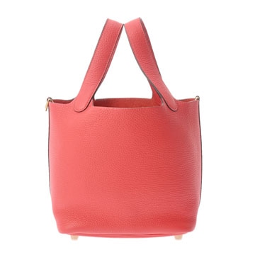 エルメス ピコタン ロック PM  ローズジャイプール トリヨンクレマンス レディース バッグ 【中古】【bag】