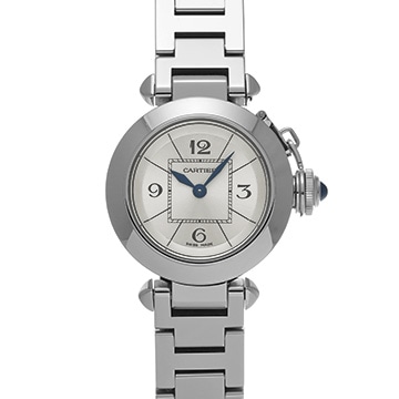 カルティエ ミスパシャ W3140007 シルバー レディース 時計 【中古】【wristwatch】