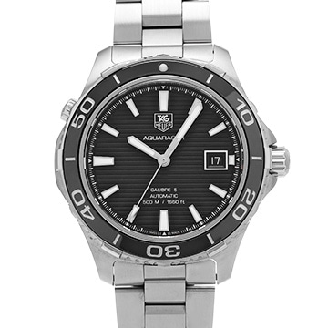 タグ ホイヤー アクアレーサー キャリバー5 WAK2110.BA0830 ブラック メンズ 時計 【中古】【wristwatch】