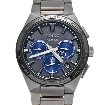 セイコー アストロン SBXC119 ブラック メンズ 時計 【中古】【wristwatch】