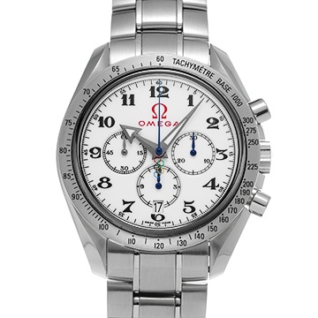 オメガ スピードマスター ブロードアロー コーアクシャル オリンピックコレクション 321.10.42.50.04.001 ホワイト メンズ 時計 【中古】【wristwatch】