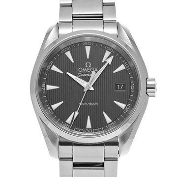 オメガ シーマスター アクアテラ クォーツ 231.10.39.60.06.001 グレー メンズ 時計 【中古】【wristwatch】