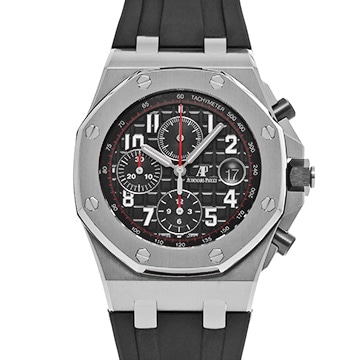 オーデマ ピゲ ロイヤルオーク オフショア クロノグラフ 26470ST.OO.A101CR.01 ブラック メンズ 時計 【中古】【wristwatch】