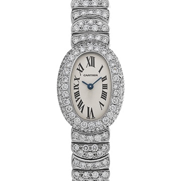 カルティエ ミニ ベニュワール 2369 シルバー レディース 時計 【中古】【wristwatch】