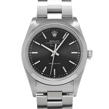 ロレックス エアキング 14000M ブラック メンズ 時計 【中古】【wristwatch】