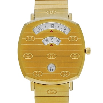 グッチ グリップ YA157403 ホワイト ユニセックス 時計 【中古】【wristwatch】
