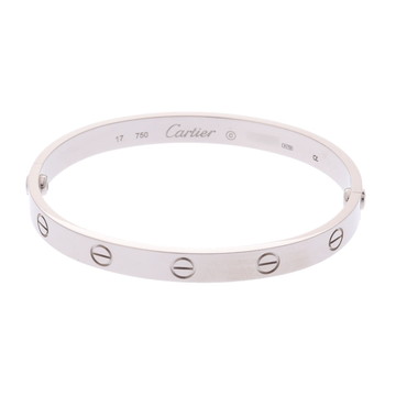 カルティエ ラブブレスレット #16 旧型 シルバー B6005700 K18ホワイトゴールド WG レディース ジュエリー 【中古】【jewelry】