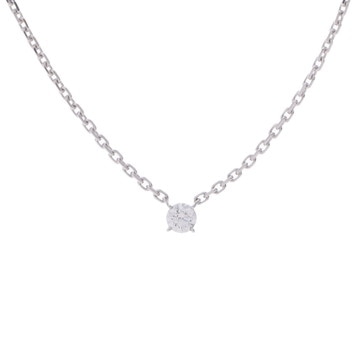 カルティエ ラブサポートネックレス シルバー K18ホワイトゴールド WG レディース ジュエリー 【中古】【jewelry】
