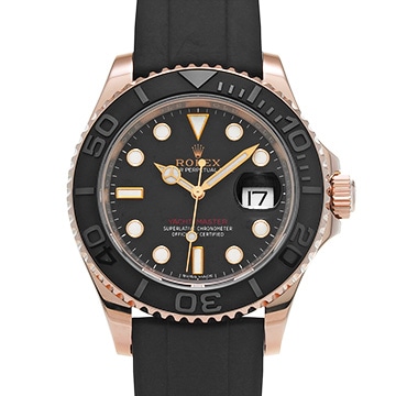 ロレックス ヨットマスター 40 116655 ブラック メンズ 時計 【中古】【wristwatch】