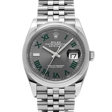 ロレックス デイトジャスト 36 126200 スレート メンズ 時計 【中古】【wristwatch】