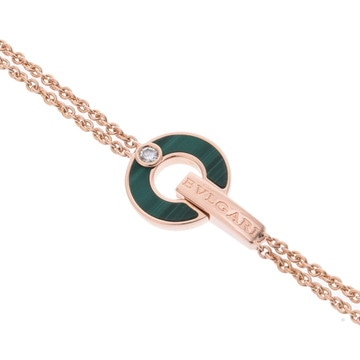 ブルガリ BBオープンワーク ブレスレット #sm ゴールド K18ピンクゴールド PG レディース ジュエリー 【中古】【jewelry】