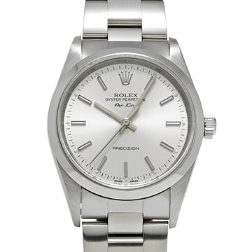 ロレックス エアキング 14000M シルバー メンズ 時計 【中古】【wristwatch】