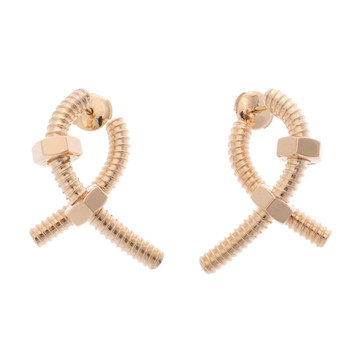 カルティエ エクルピアス ゴールド K18イエローゴールド YG レディース ジュエリー 【中古】【jewelry】