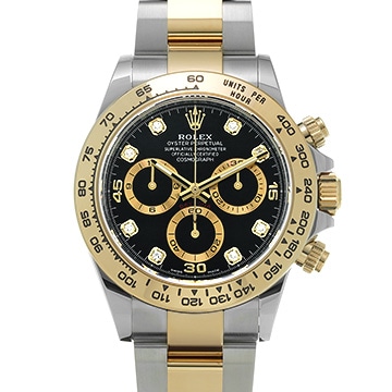 ロレックス コスモグラフ デイトナ 116503G ブラック/ダイヤモンド メンズ 時計 【中古】【wristwatch】