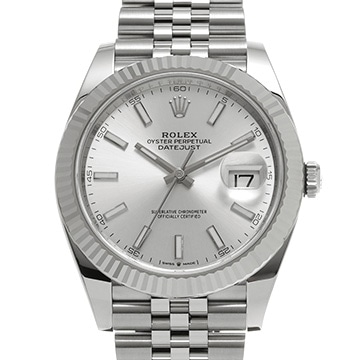 ロレックス デイトジャスト 41 126334 シルバー メンズ 時計 【新品】【wristwatch】