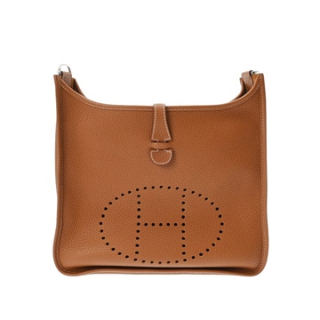 エルメス エヴリン 3 PM ロカバール ゴールド トリヨンクレマンス レディース バッグ 【中古】【bag】