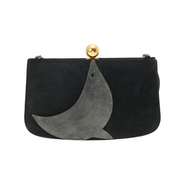 エルメス サック アマリース ブラック/グレー ドブリス レディース バッグ 【中古】【bag】