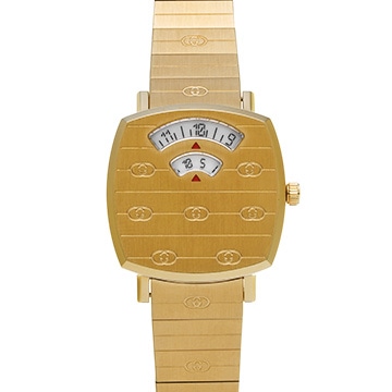 グッチ グリップ YA157502 ホワイト レディース 時計 【中古】【wristwatch】