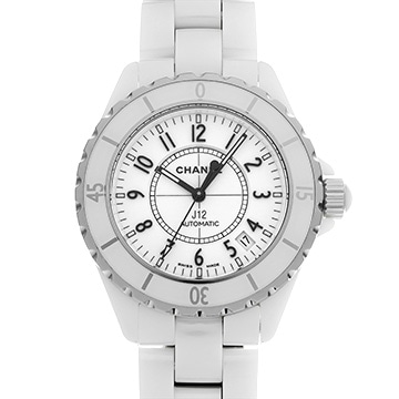 シャネル J12 38MM H0970 ホワイト メンズ 時計 【中古】【wristwatch】