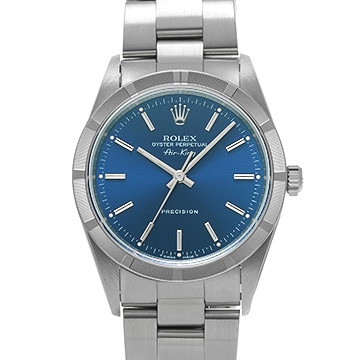 ロレックス エアキング 14010 ブルー メンズ 時計 【中古】【wristwatch】
