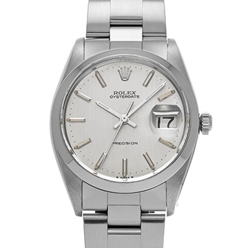 ロレックス オイスター デイト プレシジョン 6694 シルバー メンズ 時計 【中古】【wristwatch】