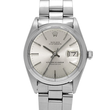 ロレックス オイスター デイト プレシジョン 6694 シルバー メンズ 時計 【中古】【wristwatch】