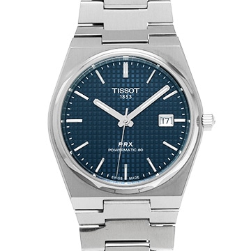 ティソ PRX パワーマティック 80 T137.407.11.041.00 ブルー メンズ 時計 【中古】【wristwatch】