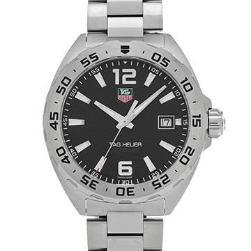 タグ ホイヤー フォーミュラ1 クォーツ WAZ1112.BA0875 ブラック メンズ 時計 【中古】【wristwatch】